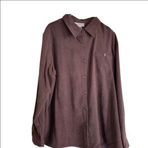 Chadwicks 16 women's button down super soft